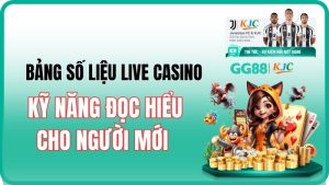 Cách đọc bảng số liệu Live Casino: Tối ưu quyết định cược 2026